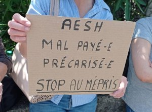 Appel des AESH à se mobiliser le 5 avril !