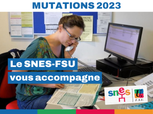 Résultats mutations INTRA 2024 et Recours : contactez le SNES-FSU de Nantes