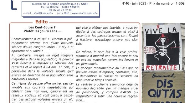 SNES Pays de la Loire n° 46